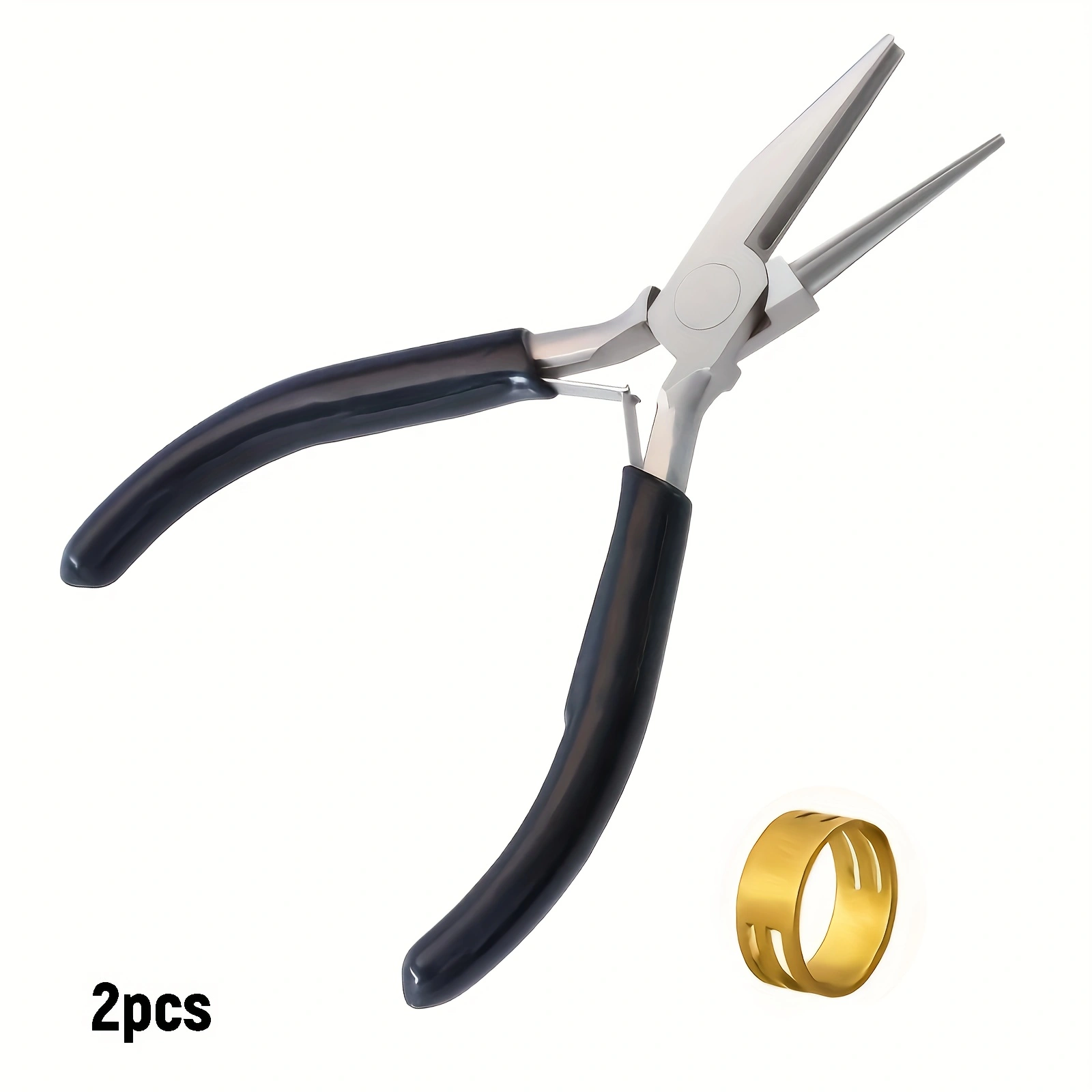Jewelry Making Round Nose Pliers - 2/1 قطعة من كماشات الأنف المدببة