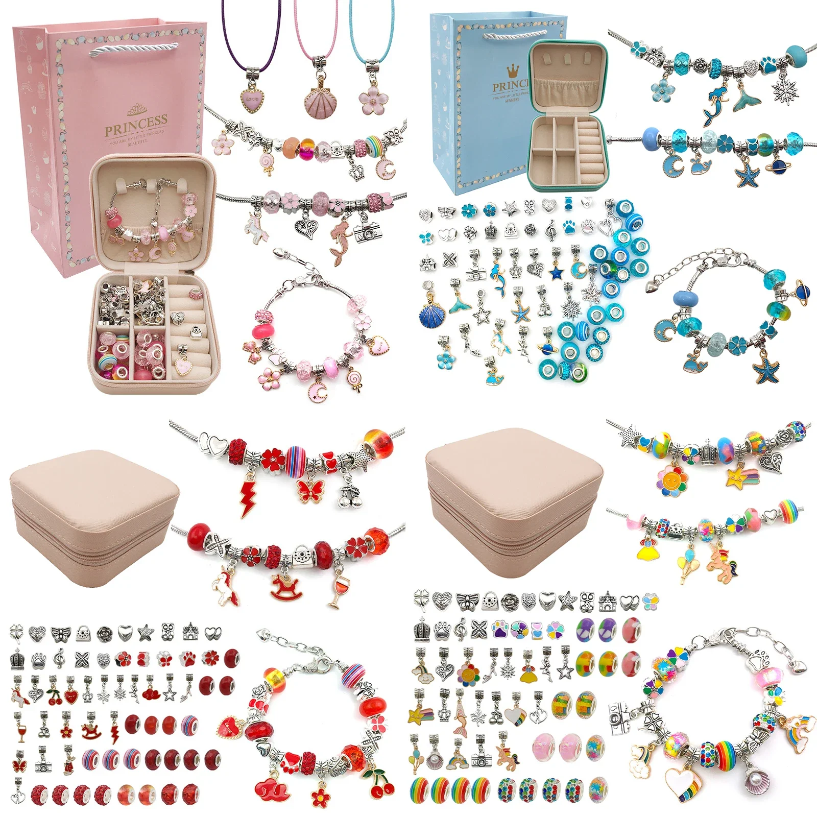 Jewelry Making Kits For Girls - طقم صنع الأساور الساحرة للفتيات ،