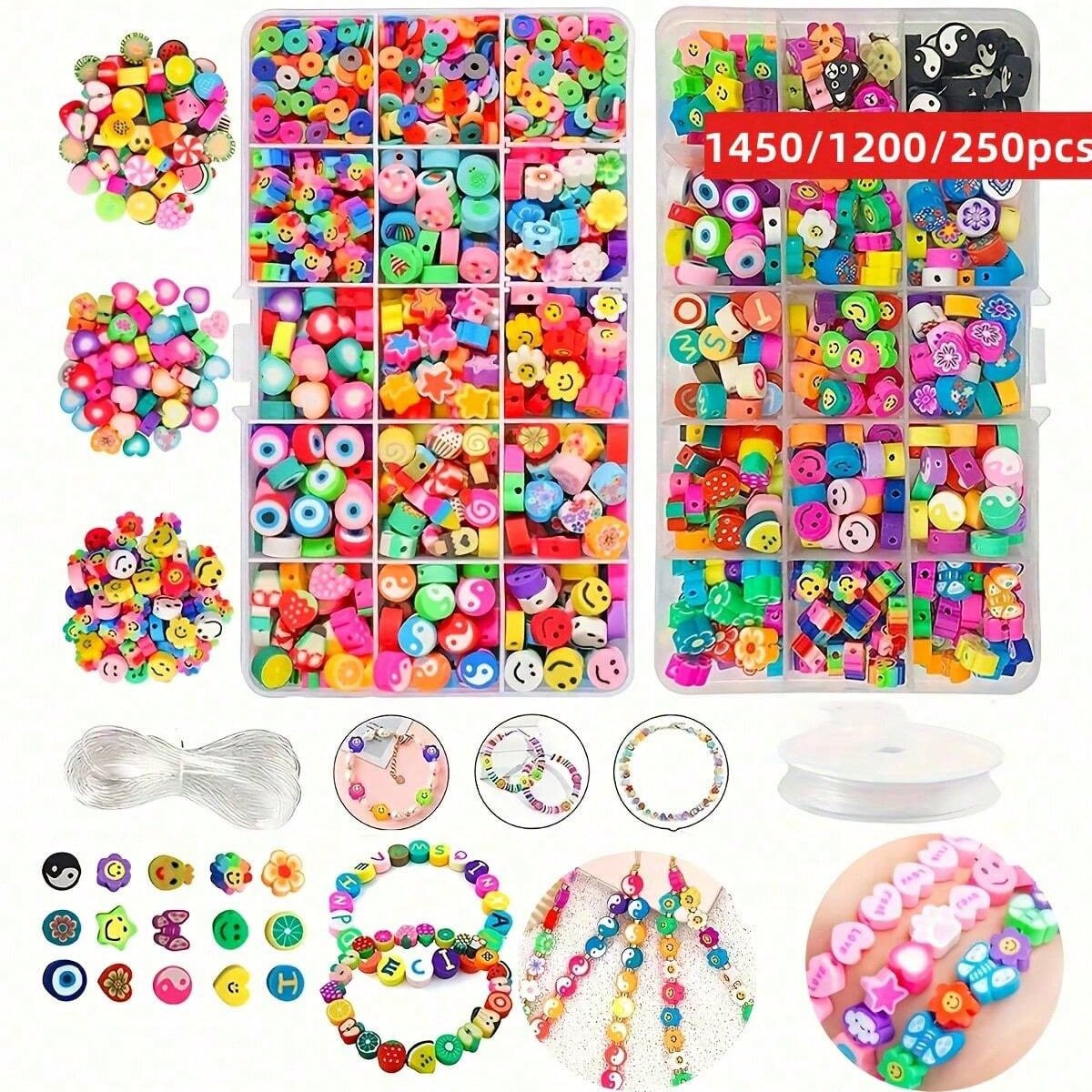 Jewelry Making Birthday Party - مجموعة خرز من الطين البوليمر 1450/1200/250