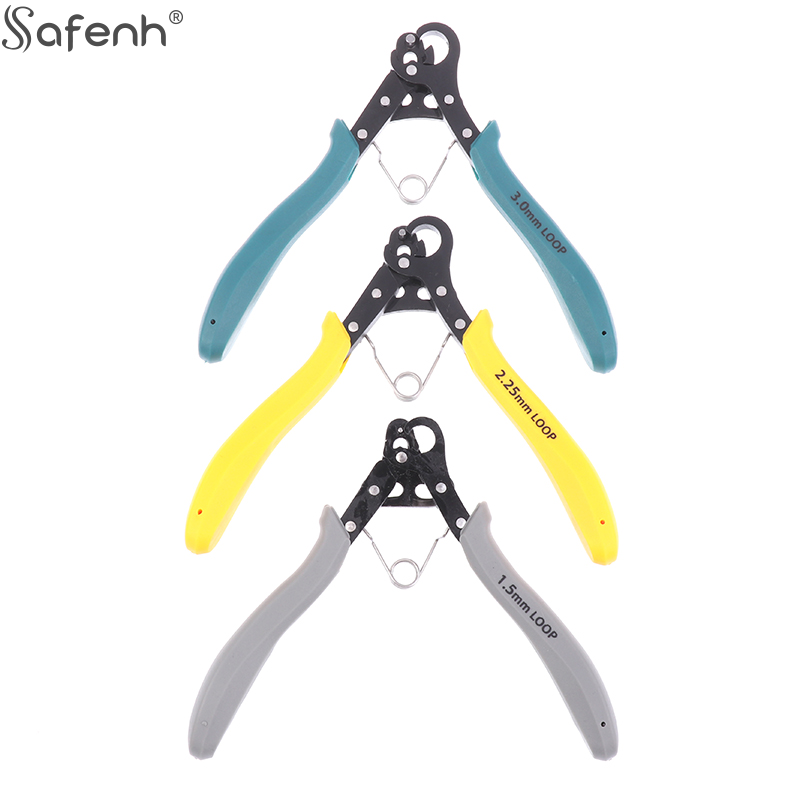 Jewelry Making Round Nose Pliers - 1.5/2.25/3 مللي متر سلك المتداول ذو
