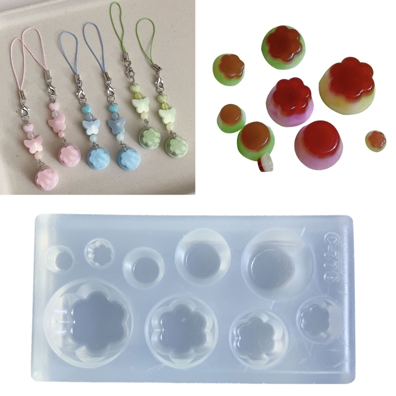 Jewelry Making Tools List - قالب سيليكون على شكل بودنغ لطيف