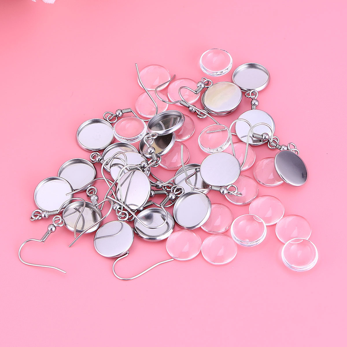 20 قطعة من خطافات الأقراط المص - مراجعة Jewelry Making Birthday Party وسعره