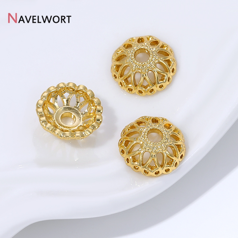 أغطية خرزية على شكل زهرة من ال - مراجعة Bead Cap Flower وسعره