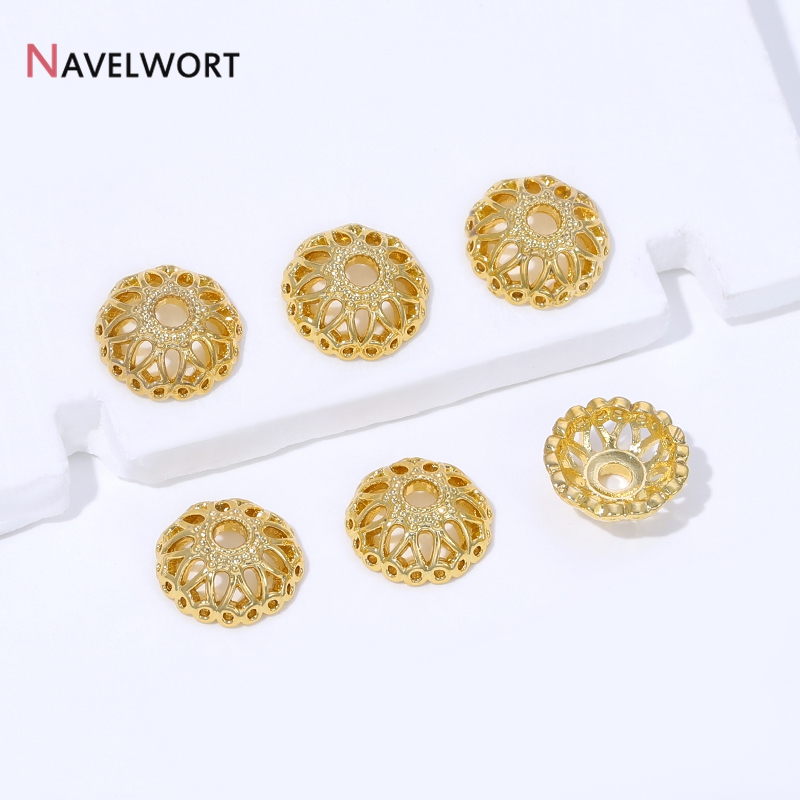 أغطية خرزية على شكل زهرة من ال - مراجعة Bead Cap Flower وسعره
