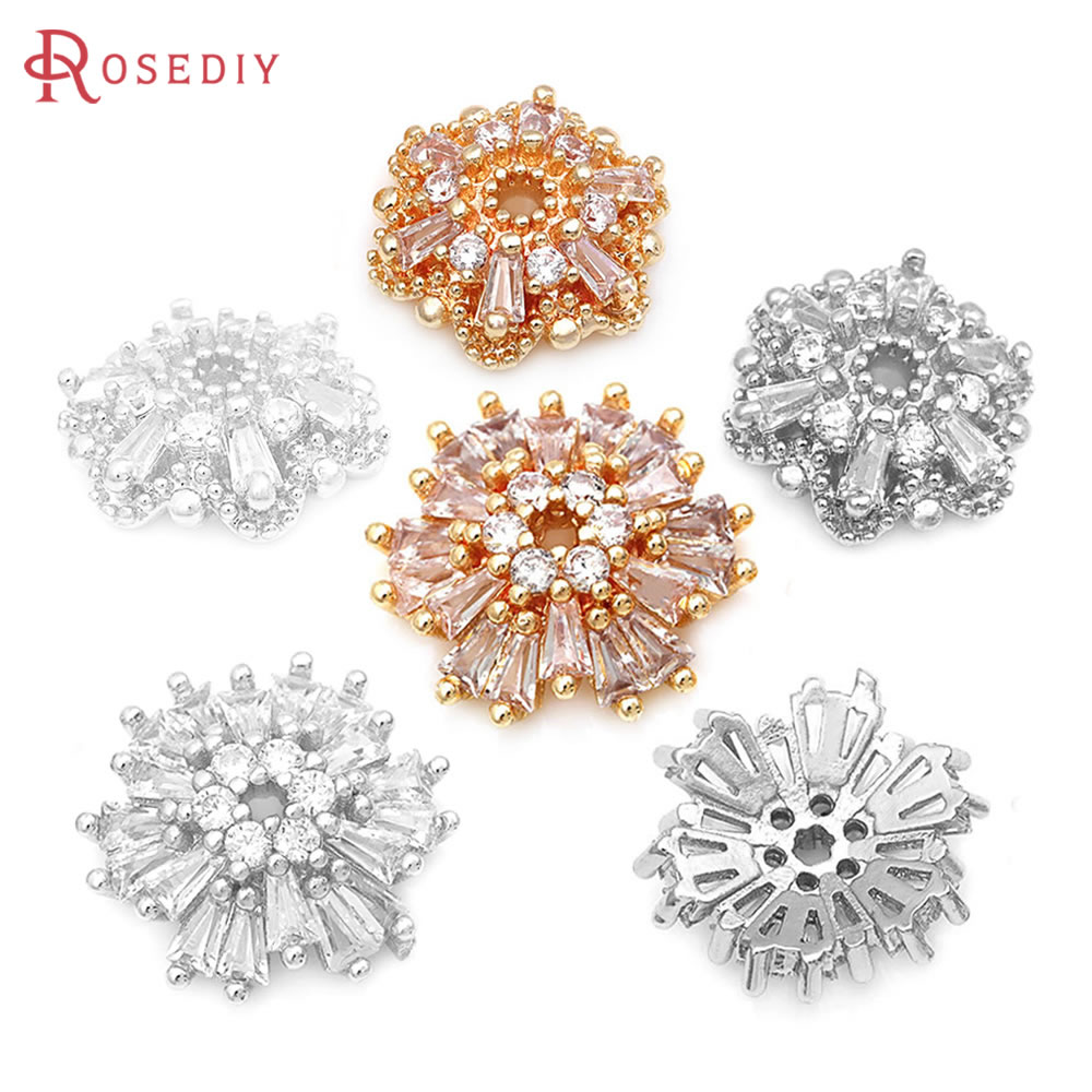 أغطية خرز الزركون على شكل زهرة - مراجعة Bead Cap Flower وسعره