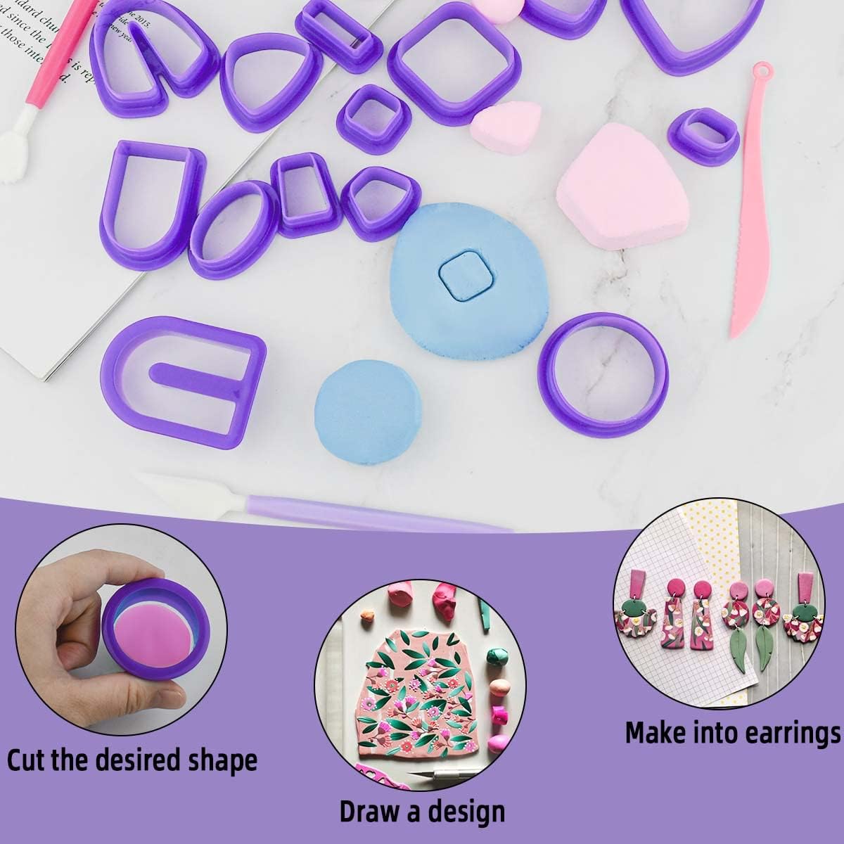 مجموعة صنع القرط من طين البولي - مراجعة Jewelry Making Kits For Girls وسعره