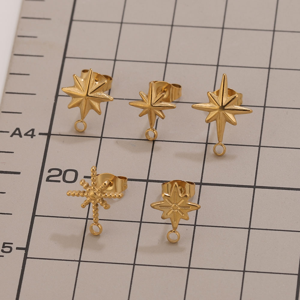 6 قطع من أقراط النجوم المصنوعة - مراجعة Jewelry Making Tutorial وسعره