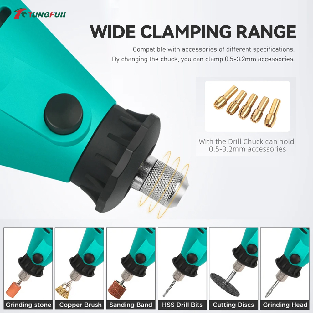 طقم أدوات دوارة من TUNGFULL مع - مراجعة Jewelry Making Rotary Tool وسعره
