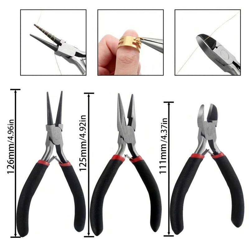 مجموعة واحدة من أدوات اليد الي - مراجعة Jewelry Making Pliers Set وسعره