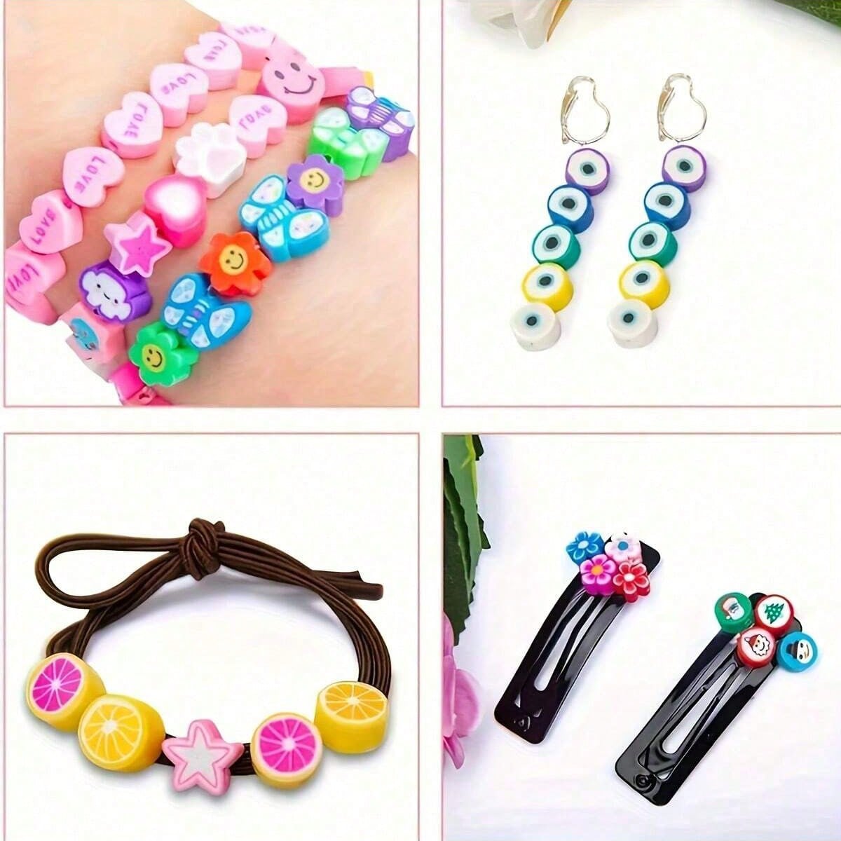 مجموعة خرز من الطين البوليمر 1 - مراجعة Jewelry Making Birthday Party وسعره