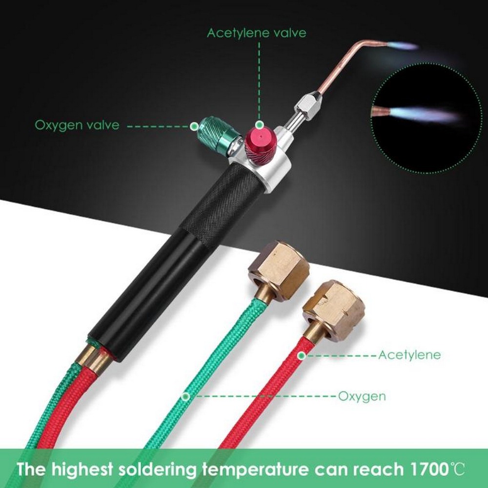 شعلة لحام الأكسجين الصغيرة الم - مراجعة Jewelry Making Torch وسعره