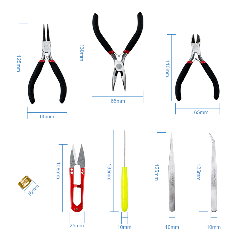 طقم أدوات صنع المجوهرات من الف - مراجعة Jewelry Making Round Nose Pliers وسعره