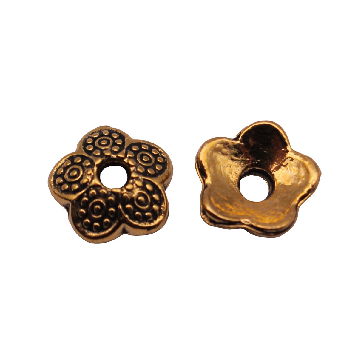 خرز فاصل كلاسيكي قياسي على شكل - مراجعة Bead Cap Flower وسعره