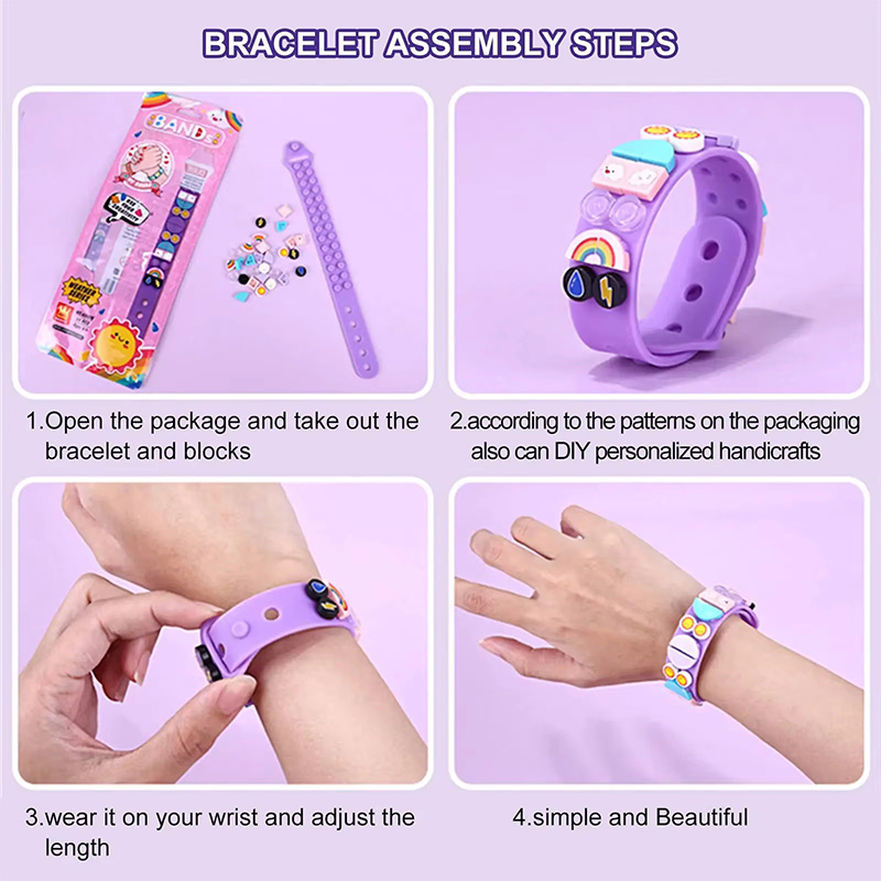 6 قطعة/المجموعة الاطفال اللبنا - مراجعة Jewelry Making Kits For Girls وسعره