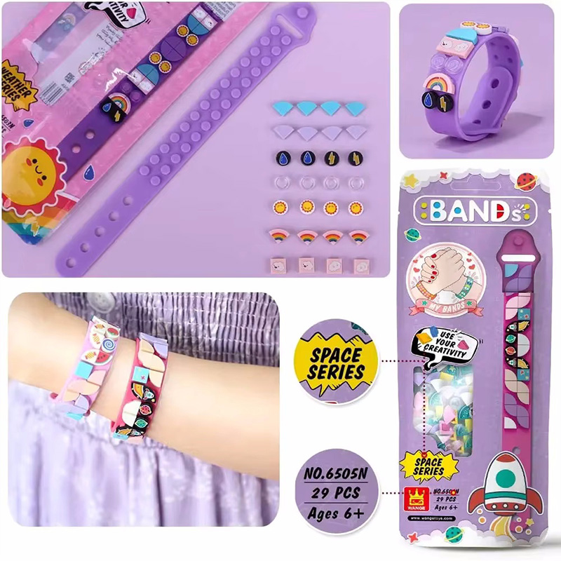 6 قطعة/المجموعة الاطفال اللبنا - مراجعة Jewelry Making Kits For Girls وسعره