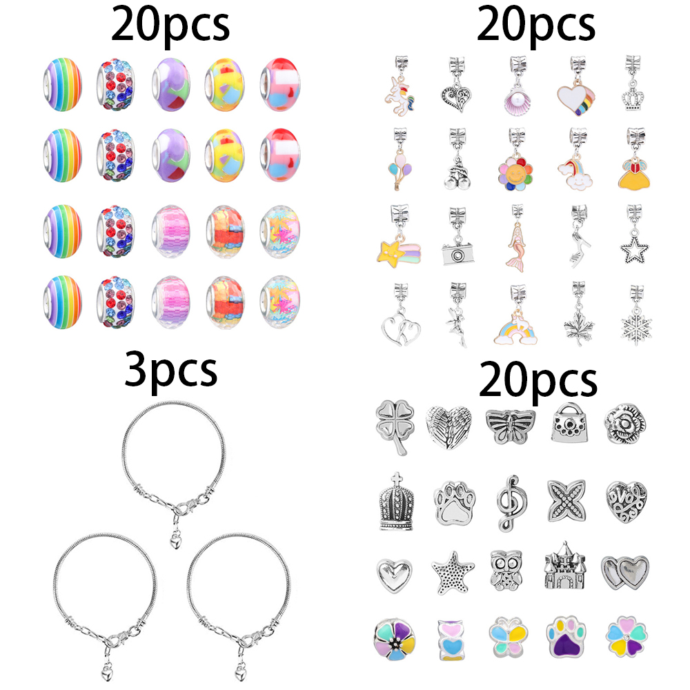 حبات حروف مضفرة سهلة لصنع المج - مراجعة Jewelry Making Kits For Girls وسعره