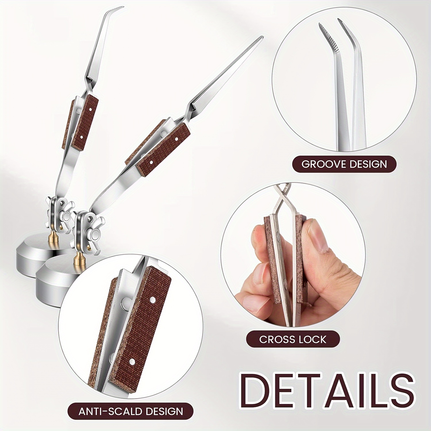 مجموعة ملاقط لحام كروس لوك مع  - مراجعة Jewelry Making Pliers Set وسعره